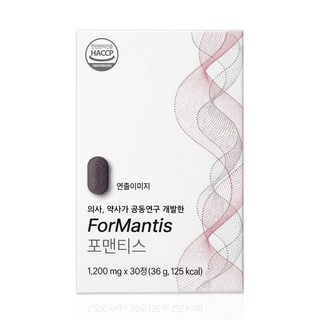 남성활력 영양제 포맨티스 K 트리뷸러스, 1개, 30정