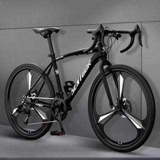 트랙자전거 입문용 로드 자전거 트랙바이클 경량 27단, 1개, 아이보리 24인치(155-170)