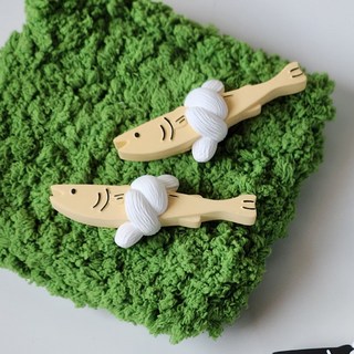 새차선물 액막이 명태 차량용 석고방향제, 머스타드(잉글리쉬페어&프리지아)