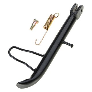 호환 스쿠터 전자 자전거 ATV 오토바이 조정 가능한 킥 스탠드 사이드 삼각대 홀더 범용 주차 랙 지지대, 06 22CM