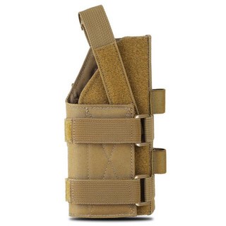 범용 전술 Molle 권총 총 홀스터 조정 가능한 9mm 글록 1911 G17 18 19 26 34 루거 LCP 베레타, [02] Tan, 1개