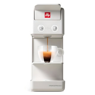 illy 意利 法蘭西斯Y3.3膠囊咖啡機, 白色, 單品
