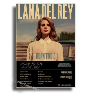 가수 앨범 커버 포스터 음악 프린트 커스텀 앨범 포스터 힙합 빈티지 룸 홈 장식 레트로 크래프트 페이퍼, 36 37