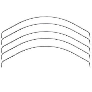 선진팜테크 220x50cm 22파이 지붕활대 5개(22-22 연결봉 포함) 지붕 활대 가정용 조립식 소형 미니 비닐하우스 자재 농막 창고 온실, 5개