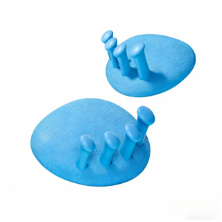 DBL 足弓訓練器 11 x 10 x 6cm 粉色 1組 50D硬度 TPE材質 重量350g, 藍色 11 x 10 x 6cm 1組, PP-006