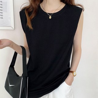 후쿠호 1+1 여성용 민소매 나시 티셔츠