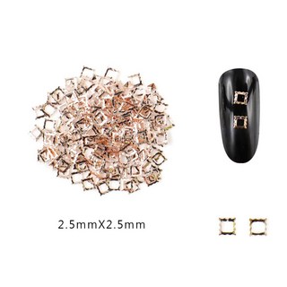 Ostar Nails 心緹 玫瑰金方框T07, 1個