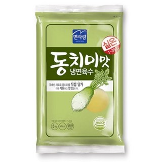 면사랑 동치미맛 냉면육수, 5kg, 6개