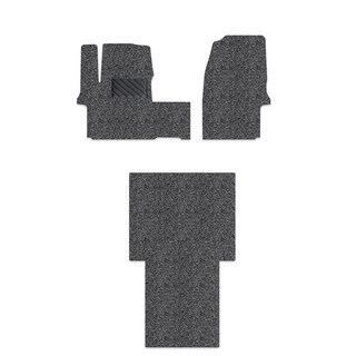 PV5 카고 2밴 2025 프리미엄 코일매트, 일반형, 블랙, PV5카고2밴-트렁크