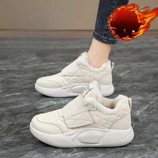 여성 푹신한 방한 겨울 방한화 보온 슬립온 운동화