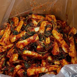 [매일 10개는 노마진] 전라도 통 알타리 김치, 1박스, 2kg