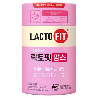 Chong Kun Dang 鍾根堂 LACTO-FIT 孕婦益生菌粉隨身包 60條入, 120g, 1罐