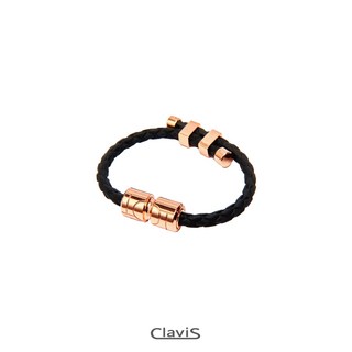 클라비스 비타 건강 팔찌 근육통 완화 의료기기 네오디뮴, 블랙로즈골드/팔찌, 1개