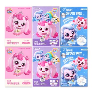 캐치티니핑 키즈밴드 3종, 1세트, 84개입