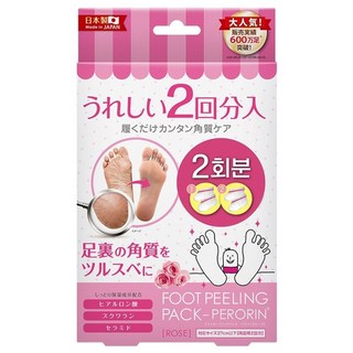페로린 돈키호테 발각질제거팩 로즈향, 2개입, 1개