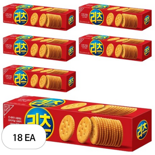 리츠 크래커, 80g, 18개