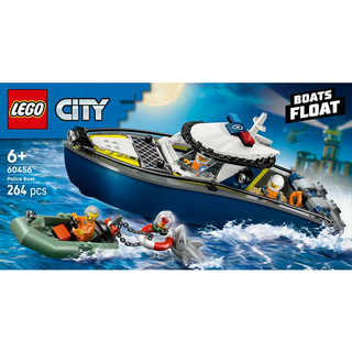 레고 시티 60456 경찰 보트 추격, 1개, 혼합색상