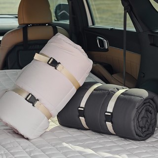 설레노 차박매트 캠핑이불 겨울담요 트렁크 평탄화, 소형패드180x100(차콜)