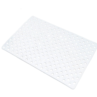 키츄 미끄럼방지 매트 욕실 화장실 논슬립패드 + S자형 후크, 1개, 화이트