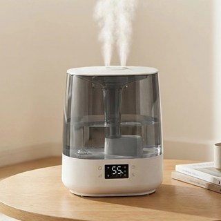 SERENDI 듀얼분무 대용량 가습기 가정용/사무실용 6L, 화이트, RD-201A