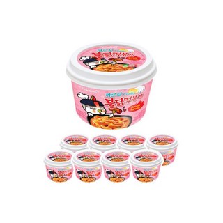 삼양 까르보 불닭 떡볶이 179g, 80g, 8개