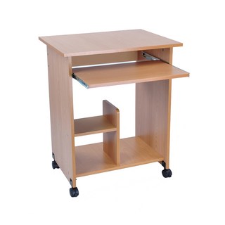 BuyJM 實用寬60公分電腦桌/書桌 小空間適用 穩固耐用 簡約設計, 櫸木色