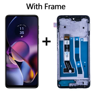 오토바이부품 MOTOROLA G54 XT2343 LCD 화면 교체 용 프레임 터치 PLLA 디지털 어셈