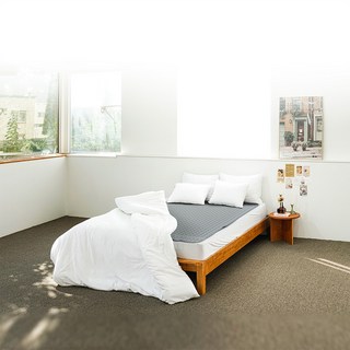 EMF인증 전자파 걱정없는 안심 전기요 침대 캠핑 여행용 전기매트 싱글, 퀸