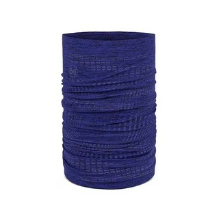 Buff DryFlx 夜間運動頭巾/頭帶 透氣排汗、四向彈性、UPF50防曬 運動適用, 群青藍, 1個