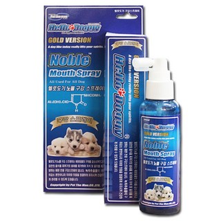 강아지 구취 관리 헬로도기 노블 구강스프레이 120ml, 1개