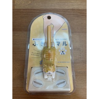 Sun-Star文具 貓咪造型桌面清潔刷 可愛迷你鍵盤清潔刷 辦公室小物, 橘色, 1個