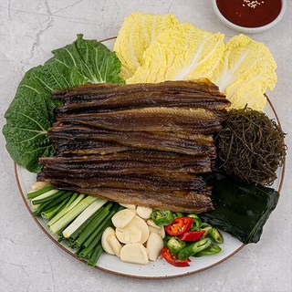 꾸덕하게 말린 구룡포 햇 과메기 +야채세트 [10쪽/20쪽/40쪽]