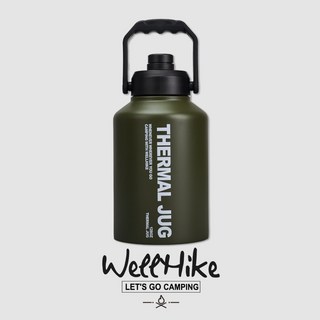 棲野Cheer 戶外不鏽鋼大容量保溫桶 便攜手提包3.8L 大容量持續24小時保冰, 3.8L冰桶軍綠色, 1個