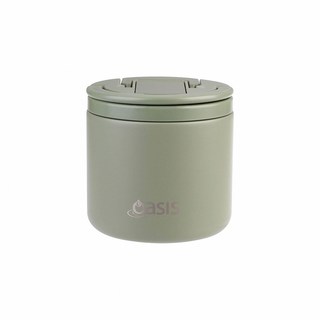 Oasis 真空保溫食物罐 500ml, 橄欖綠, 1個