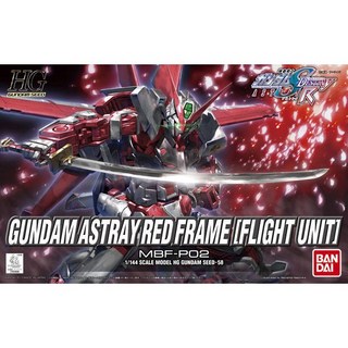 BANDAI 鋼彈 SEED HG 1/144 #58 紅色異端 鋼彈模型 (飛行裝備), 1個