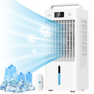 씽크라이프 시원한 이동식 냉풍기 10L 대용량 리모컨형 분리형 물탱크 + 내장바퀴 + 손잡이, 손잡이형 프리미엄