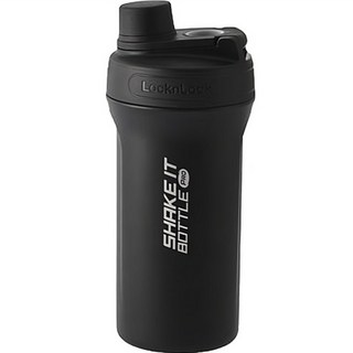 락앤락 쉐이킷보틀 프로 스테인리스, 블랙, 650ml, 1개