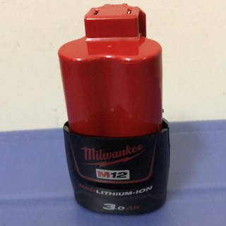米沃奇 12V鋰電池 (3.0Ah) 台灣公司貨, 1個