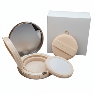 블랑느 메쉬망 쿠션공병 매쉬 쿠션 케이스 에어 팩트 소분 화장품 용기, 1개, 골드