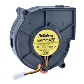 D07F-24SG 75mm 송풍기 팬 75x75x30mm 7530 DC24V 0.15A 3 핀 원심 터보 인버터 용 냉각, 한개옵션0, 1개