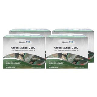 뉴질랜드 헬스업 초록입홍합 오일 7500 240캡슐 x4, 4개, 240정