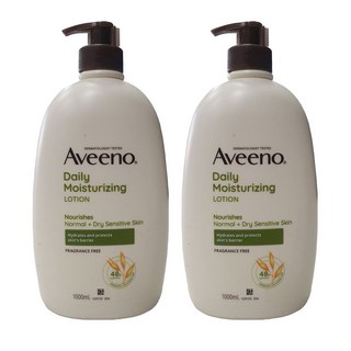 아비노 데일리 모이스춰라이징 바디로션, 1L, 2개