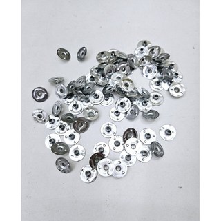 [캔들메이드] 심지텝(소) 지름 1.2 X 높이 0.4 cm, 100개, 실버