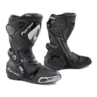 FORMA Ice Pro 競技賽車靴 頂級高筒, 黑
