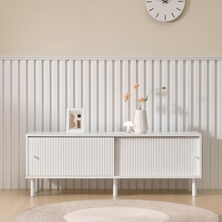 금이가구 모던 심플 TV 장식장 온데이 템바 거실장 1200, 01. 크림화이트