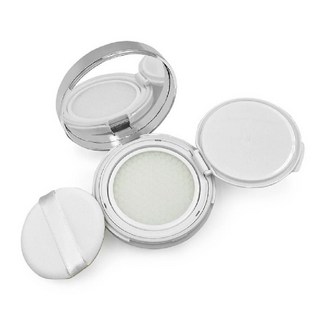 쿠션공병 파운데이션소분 미니 화장품용기 케이스, 블랙, 1개