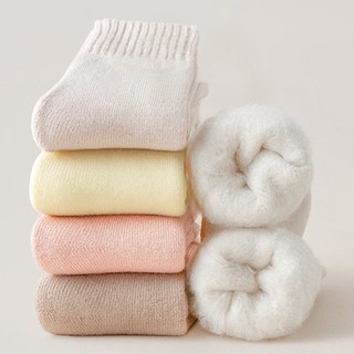 타리홈스 여성 겨울 방한 기모 양말 5켤레