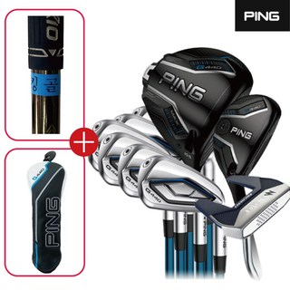 남성풀세트 삼양 핑 G440 MAX 카본 풀세트 11pc 남성골프채세트 핑퍼터포함, 9도SR 카본R, 3번