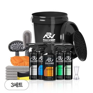 로드위너 18종 셀프 세차용품세트, 3세트