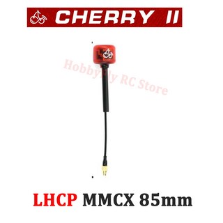 RUSHFPV-체리 2 II 5.8G 1.8DBI FPV 안테나 LHCP RHCP 프리스타일 아날로그 디지털 드론 DIY 부품 1 피스, 12 LHCP MMCX, 1개